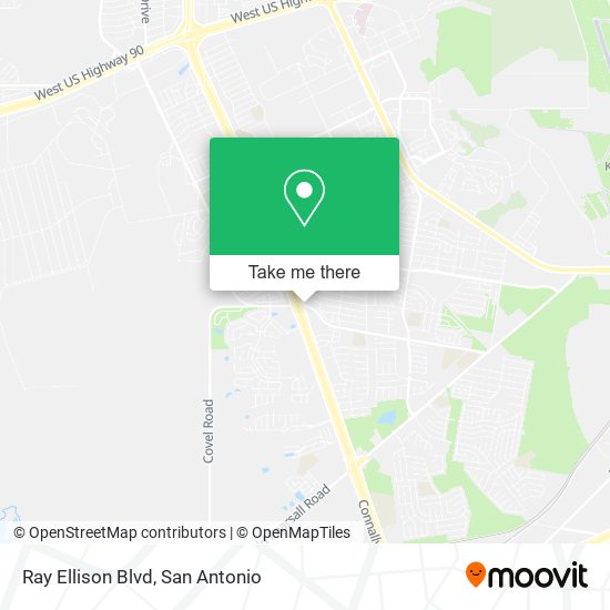 Ray Ellison Blvd map