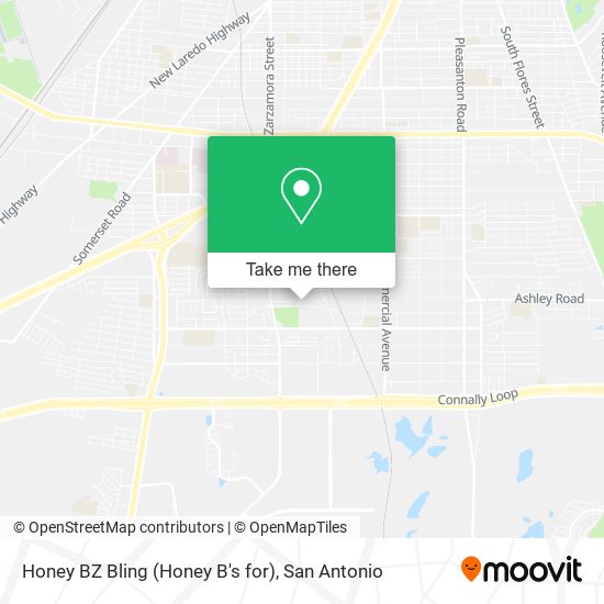 Honey BZ Bling (Honey B's for) map