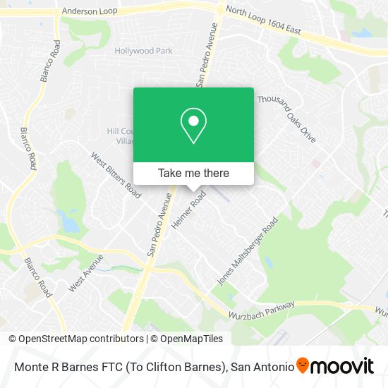 Monte R Barnes FTC (To Clifton Barnes) map