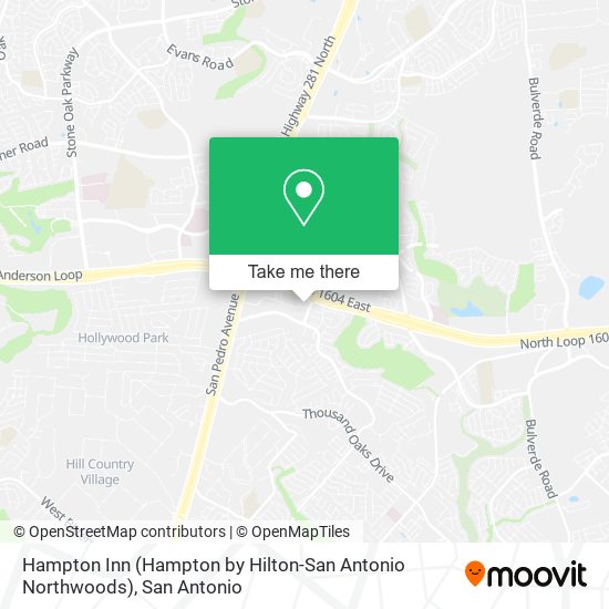 Hampton Inn (Hampton by Hilton-San Antonio Northwoods) map