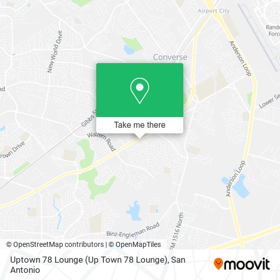 Mapa de Uptown 78 Lounge (Up Town 78 Lounge)