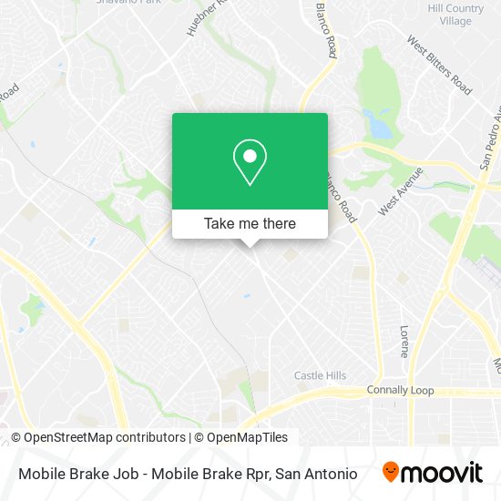 Mobile Brake Job - Mobile Brake Rpr map