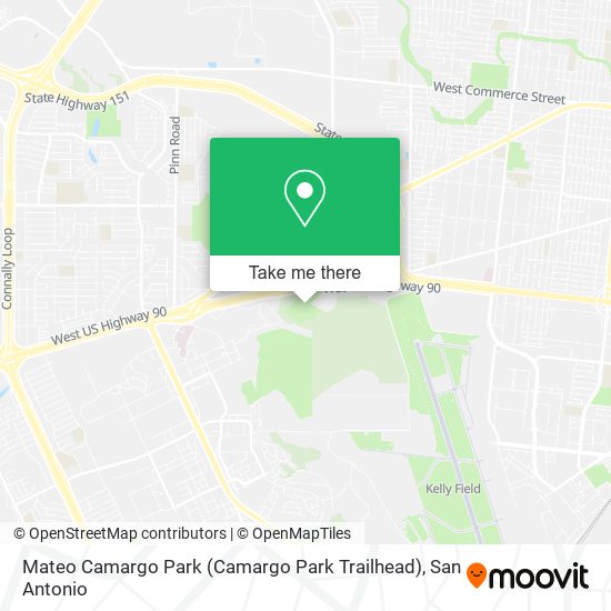 Mapa de Mateo Camargo Park (Camargo Park Trailhead)