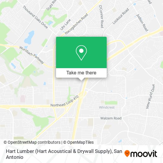 Mapa de Hart Lumber (Hart Acoustical & Drywall Supply)