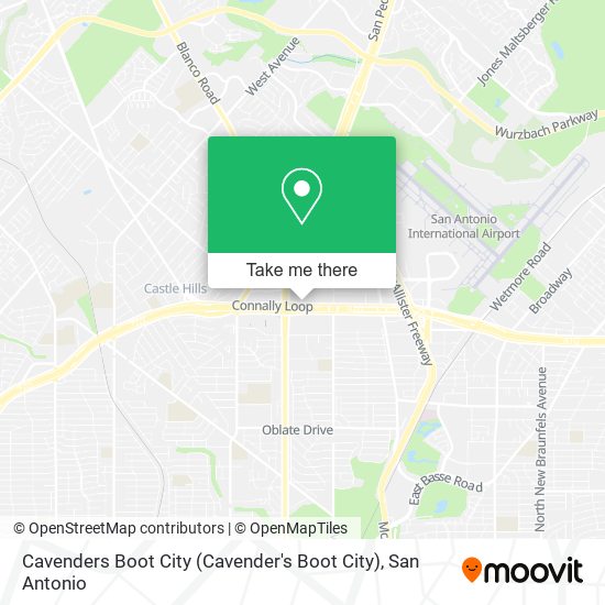 Cavenders Boot City (Cavender's Boot City) map