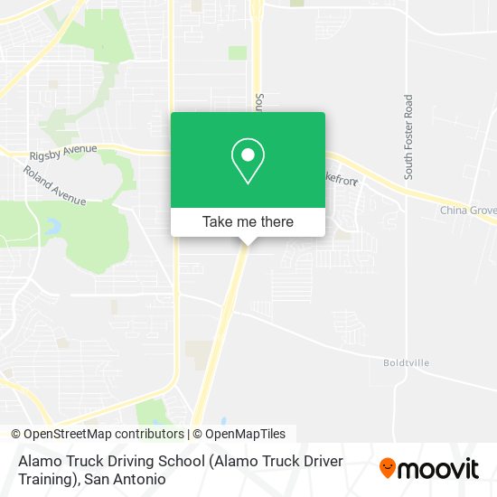 Alamo Truck Driving School (Alamo Truck Driver Training) map