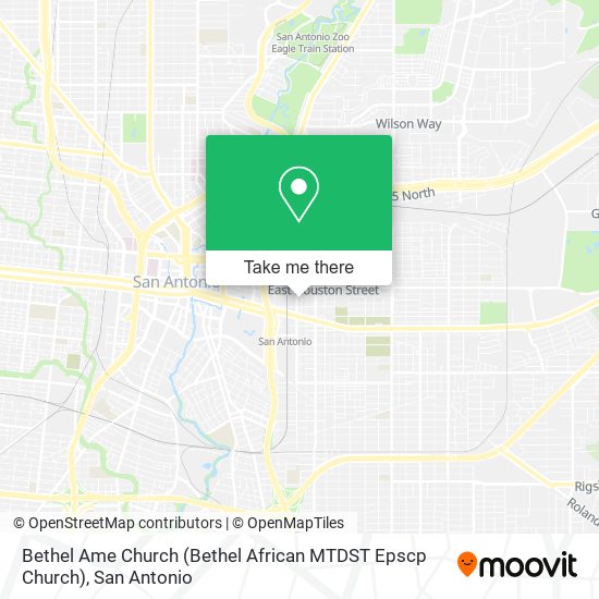 Bethel Ame Church (Bethel African MTDST Epscp Church) map