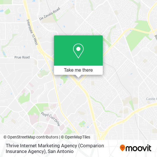 Thrive Internet Marketing Agency (Comparion Insurance Agency) map