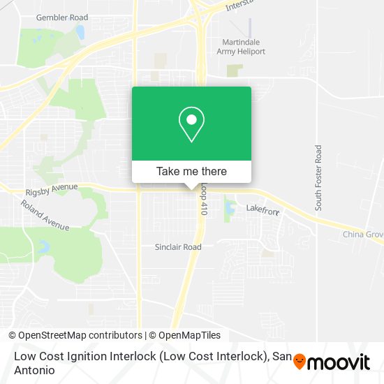 Low Cost Ignition Interlock map