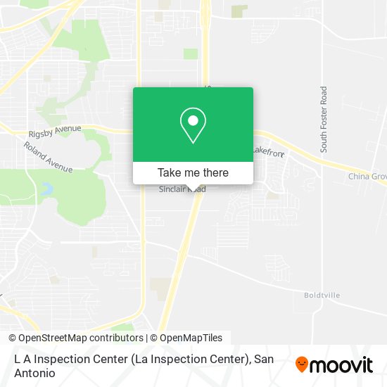 L A Inspection Center (La Inspection Center) map