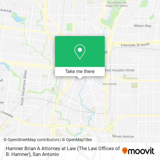 Hamner Brian A Attorney at Law (The Law Offices of B. Hamner) map