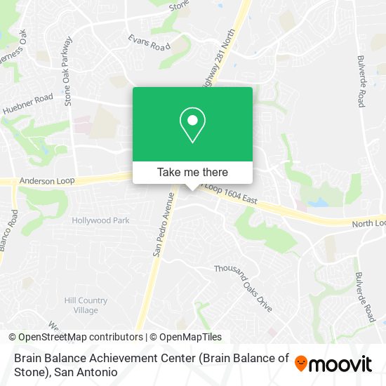 Brain Balance Achievement Center (Brain Balance of Stone) map