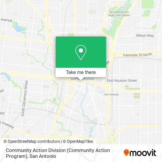 Mapa de Community Action Division (Community Action Program)