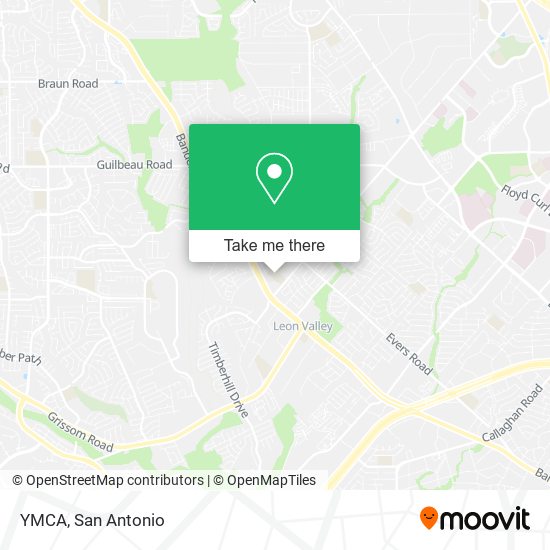 YMCA map