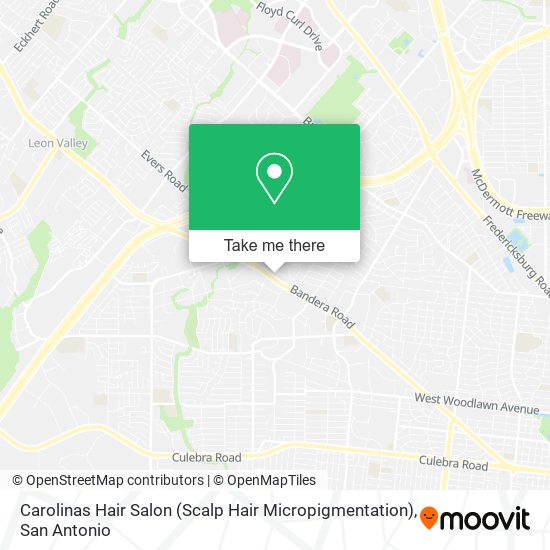 Carolinas Hair Salon (Scalp Hair Micropigmentation) map