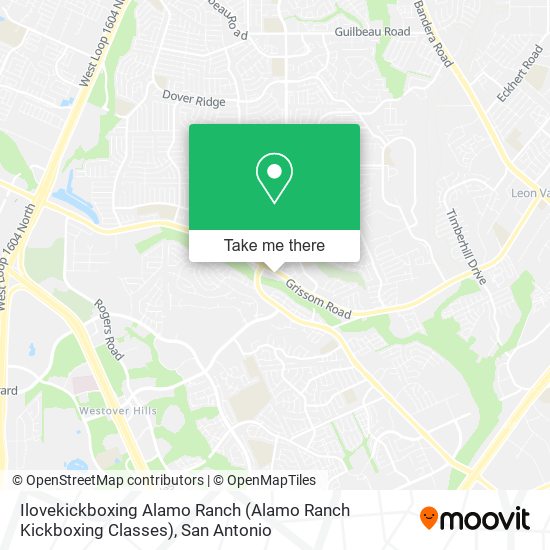 Ilovekickboxing Alamo Ranch (Alamo Ranch Kickboxing Classes) map