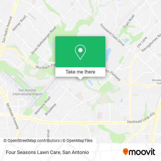 Four Seasons Lawn Care map