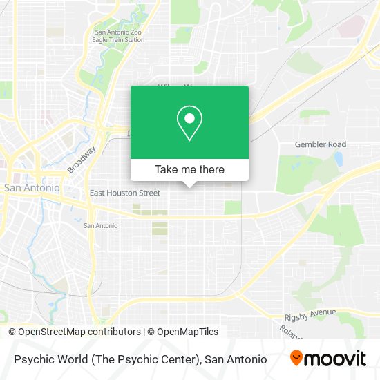 Psychic World (The Psychic Center) map