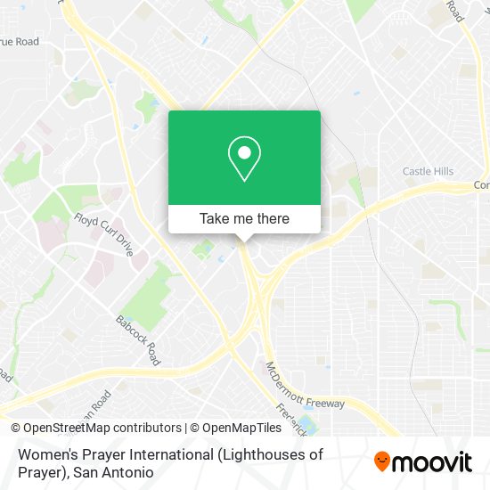 Mapa de Women's Prayer International (Lighthouses of Prayer)