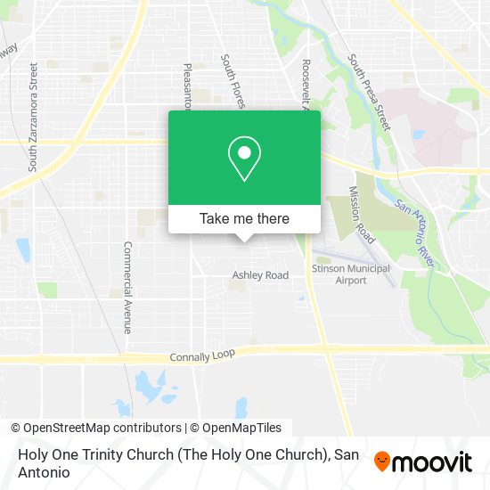 Holy One Trinity Church map