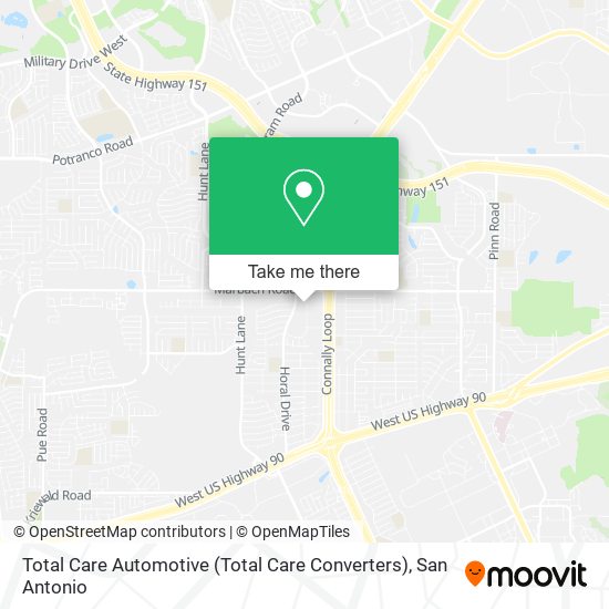 Mapa de Total Care Automotive (Total Care Converters)