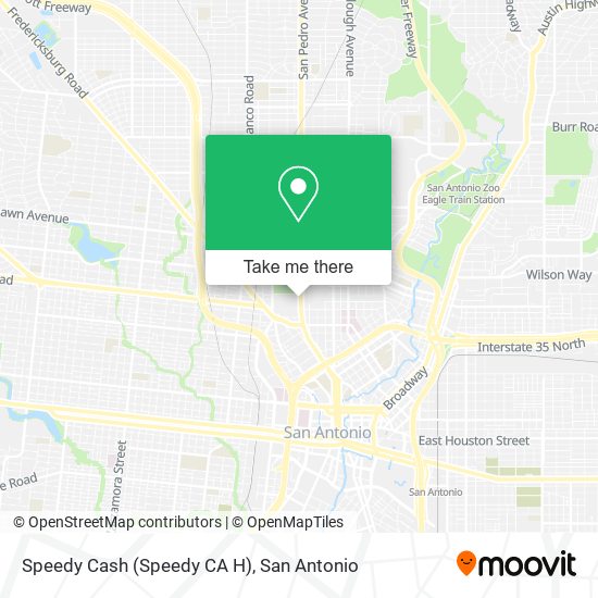 Speedy Cash (Speedy CA H) map