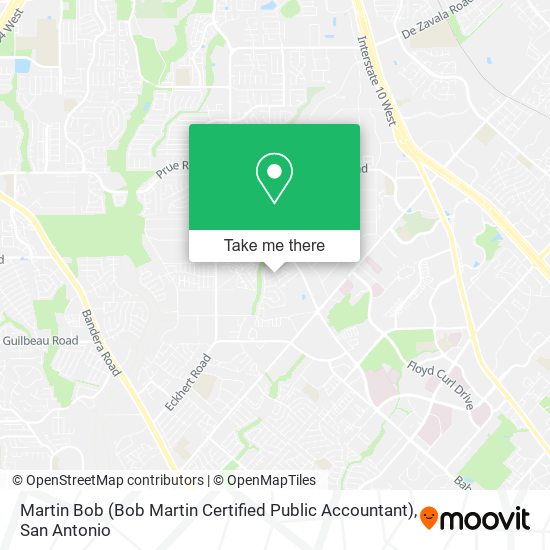 Mapa de Martin Bob (Bob Martin Certified Public Accountant)