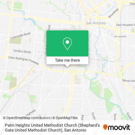 Palm Heights United Methodist Church (Shepherd's Gate United Methodist Church) map