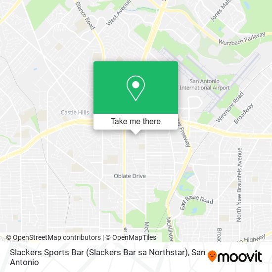 Mapa de Slackers Sports Bar (Slackers Bar sa Northstar)