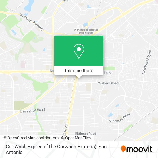 Mapa de Car Wash Express (The Carwash Express)