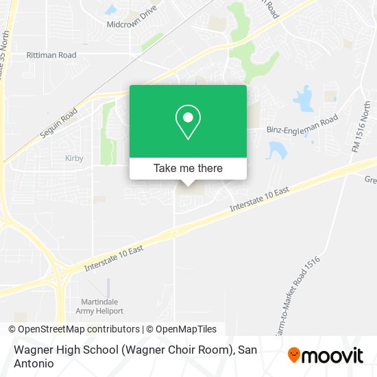 Wagner High School (Wagner Choir Room) map