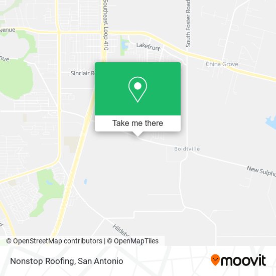 Nonstop Roofing map