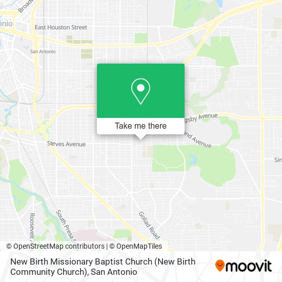 New Birth Missionary Baptist Church (New Birth Community Church) map