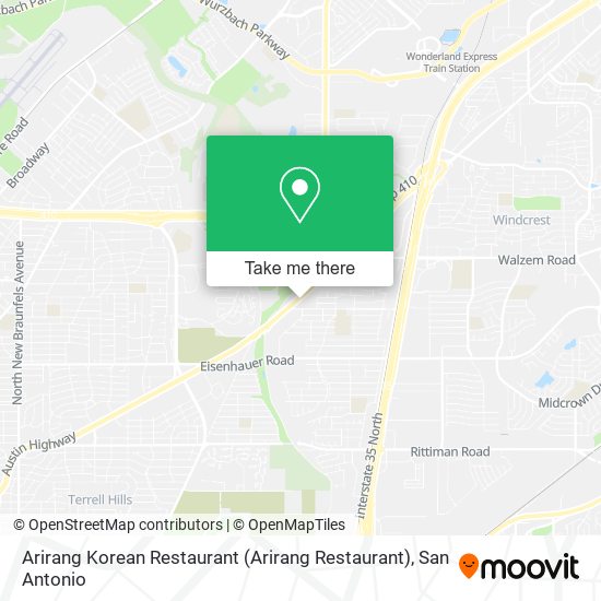 Mapa de Arirang Korean Restaurant (Arirang Restaurant)