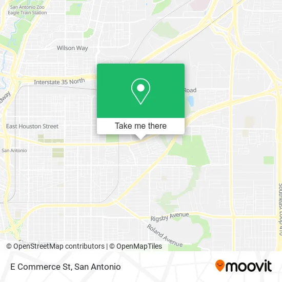 E Commerce St map