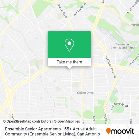 Mapa de Ensemble Senior Apartments - 55+ Active Adult Community (Ensemble Senior Living)
