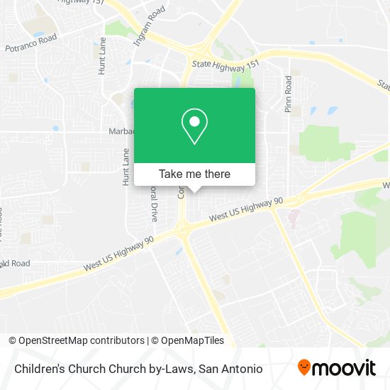 Children's Church Church by-Laws map