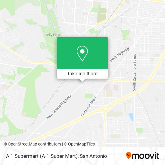 A 1 Supermart (A-1 Super Mart) map