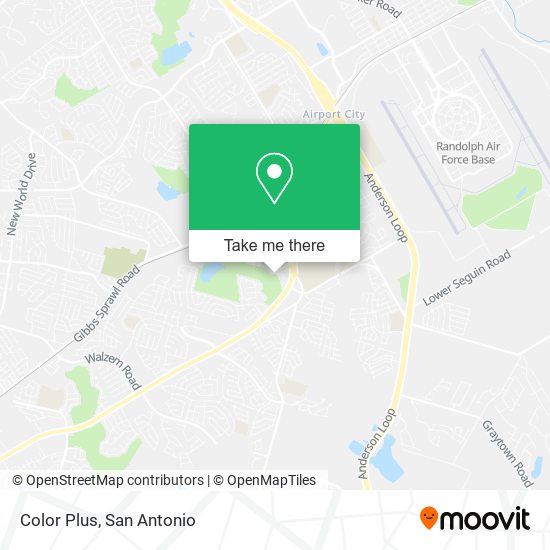 Color Plus map