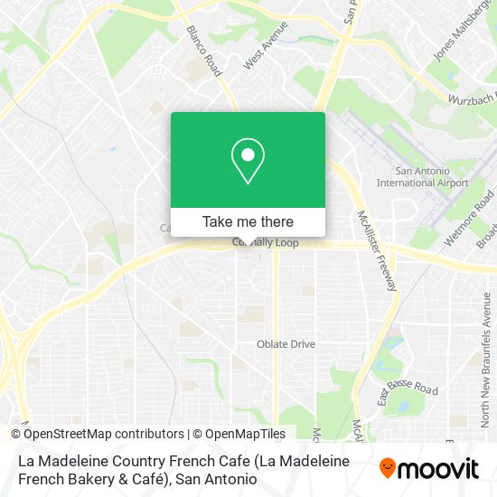 Mapa de La Madeleine Country French Cafe (La Madeleine French Bakery & Café)