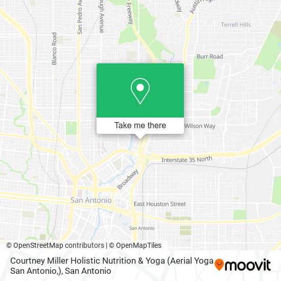 Mapa de Courtney Miller Holistic Nutrition & Yoga (Aerial Yoga San Antonio,)