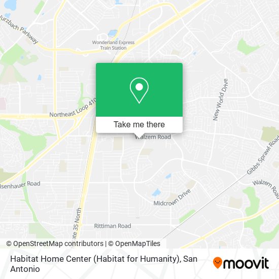 Habitat Home Center (Habitat for Humanity) map