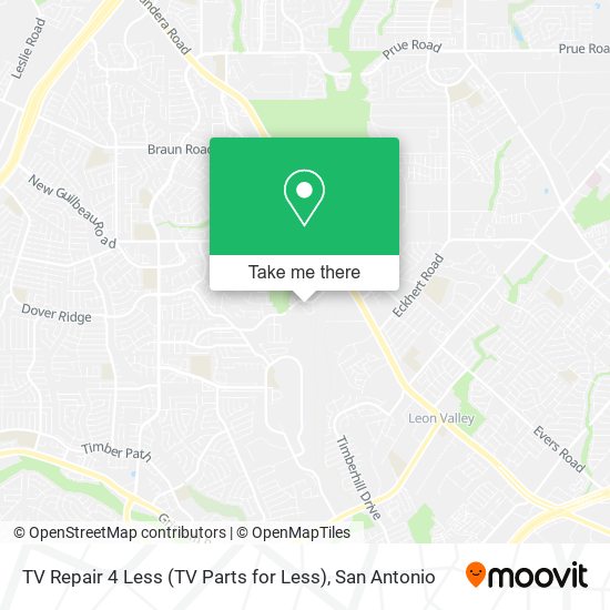 TV Repair 4 Less (TV Parts for Less) map