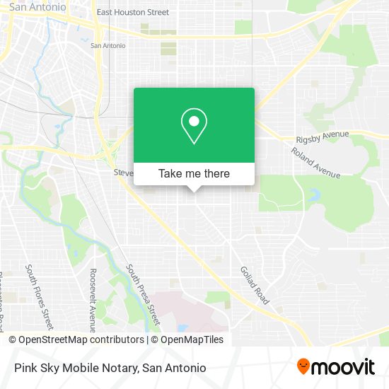 Pink Sky Mobile Notary map
