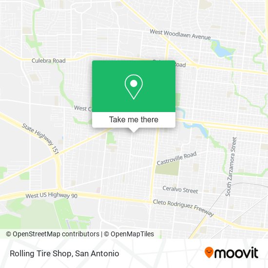 Rolling Tire Shop map