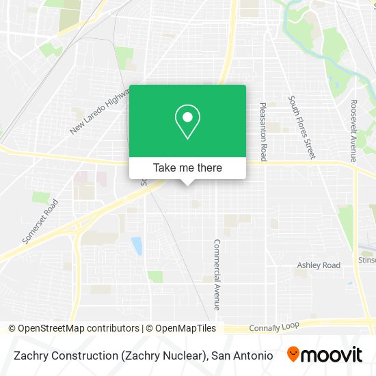 Mapa de Zachry Construction (Zachry Nuclear)