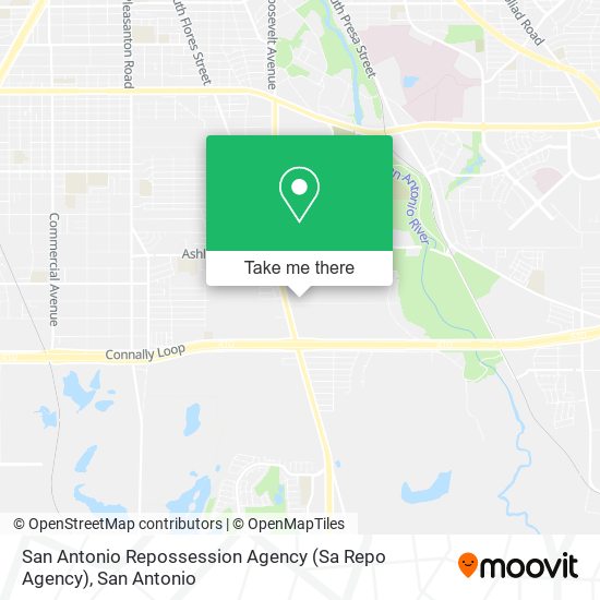 San Antonio Repossession Agency (Sa Repo Agency) map