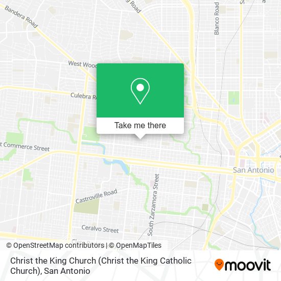 Christ the King Church map