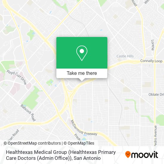 Mapa de Healthtexas Medical Group (Healthtexas Primary Care Doctors (Admin Office))