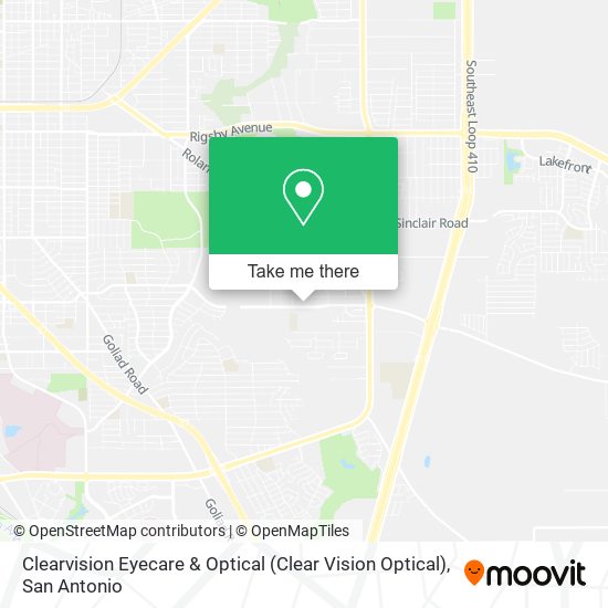 Clearvision Eyecare & Optical (Clear Vision Optical) map